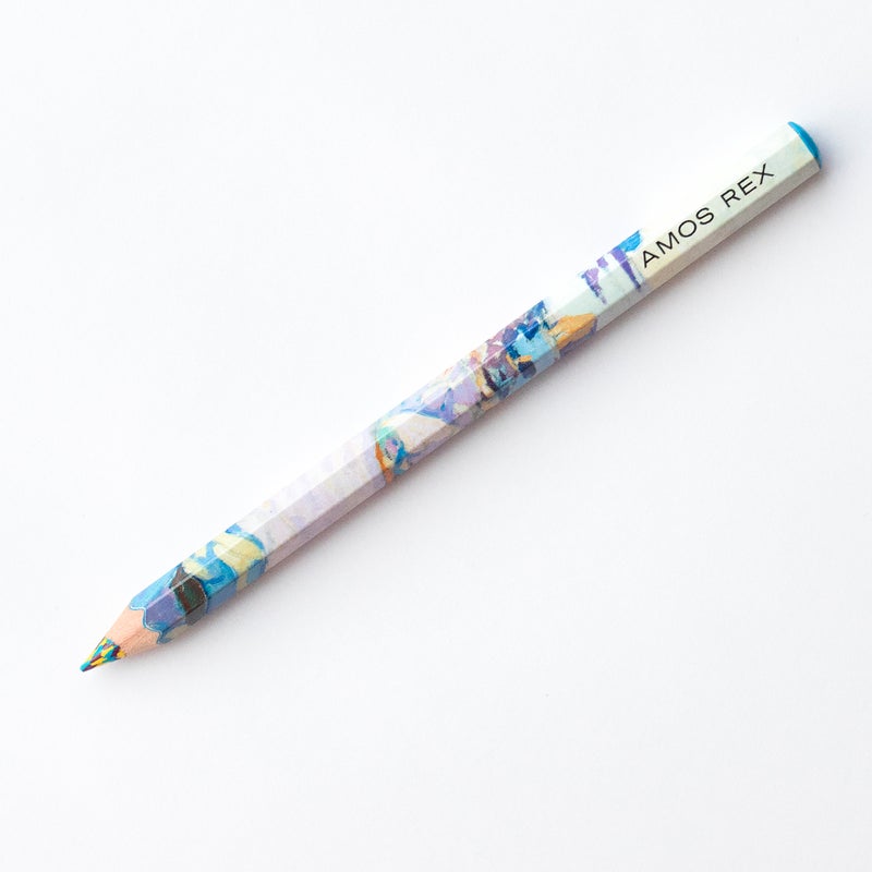 Amos Rex wooden crayon, Frosterus Boys on the beach